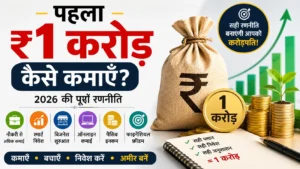 पहला 1 करोड़ कैसे कमाएँ - करोड़पति बनने की पूरी रणनीति 2026