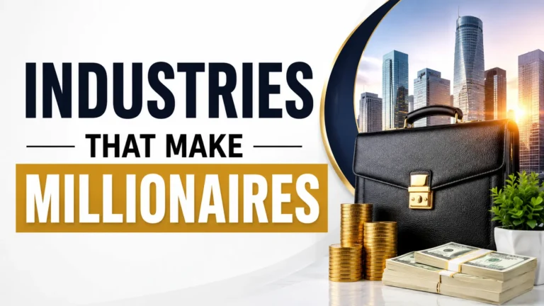 Industries That Make Millionaires – profitable industries and wealth-building opportunities