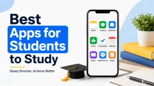 Students using the best study apps for learning and exam preparation