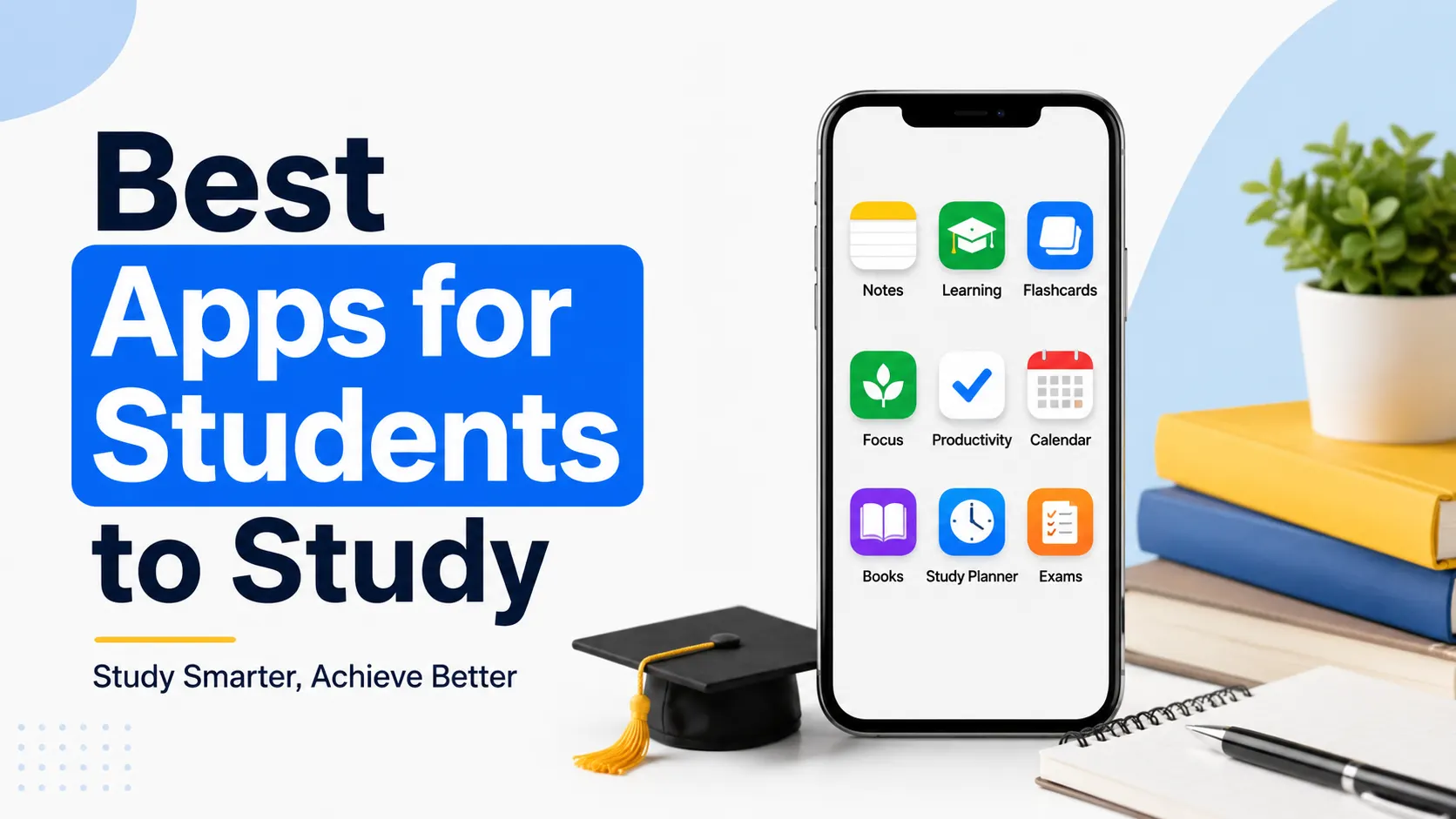 Students using the best study apps for learning and exam preparation