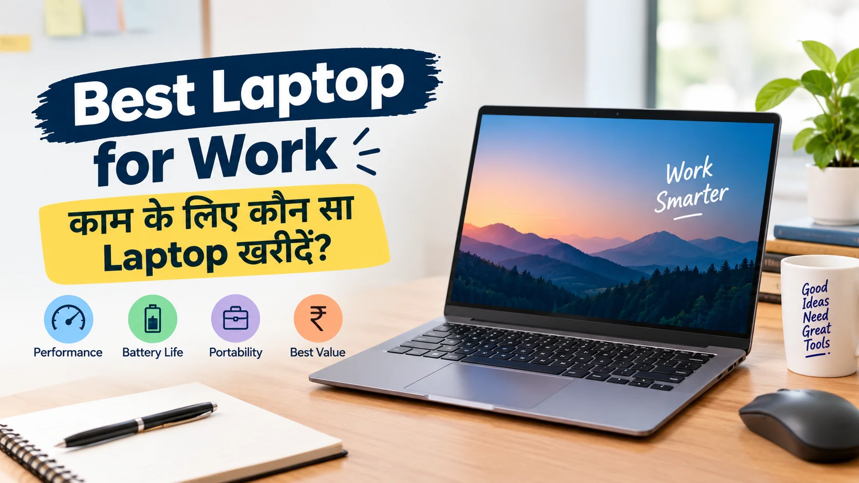 Best Laptop for Work 2026 - काम के लिए कौन सा Laptop खरीदें