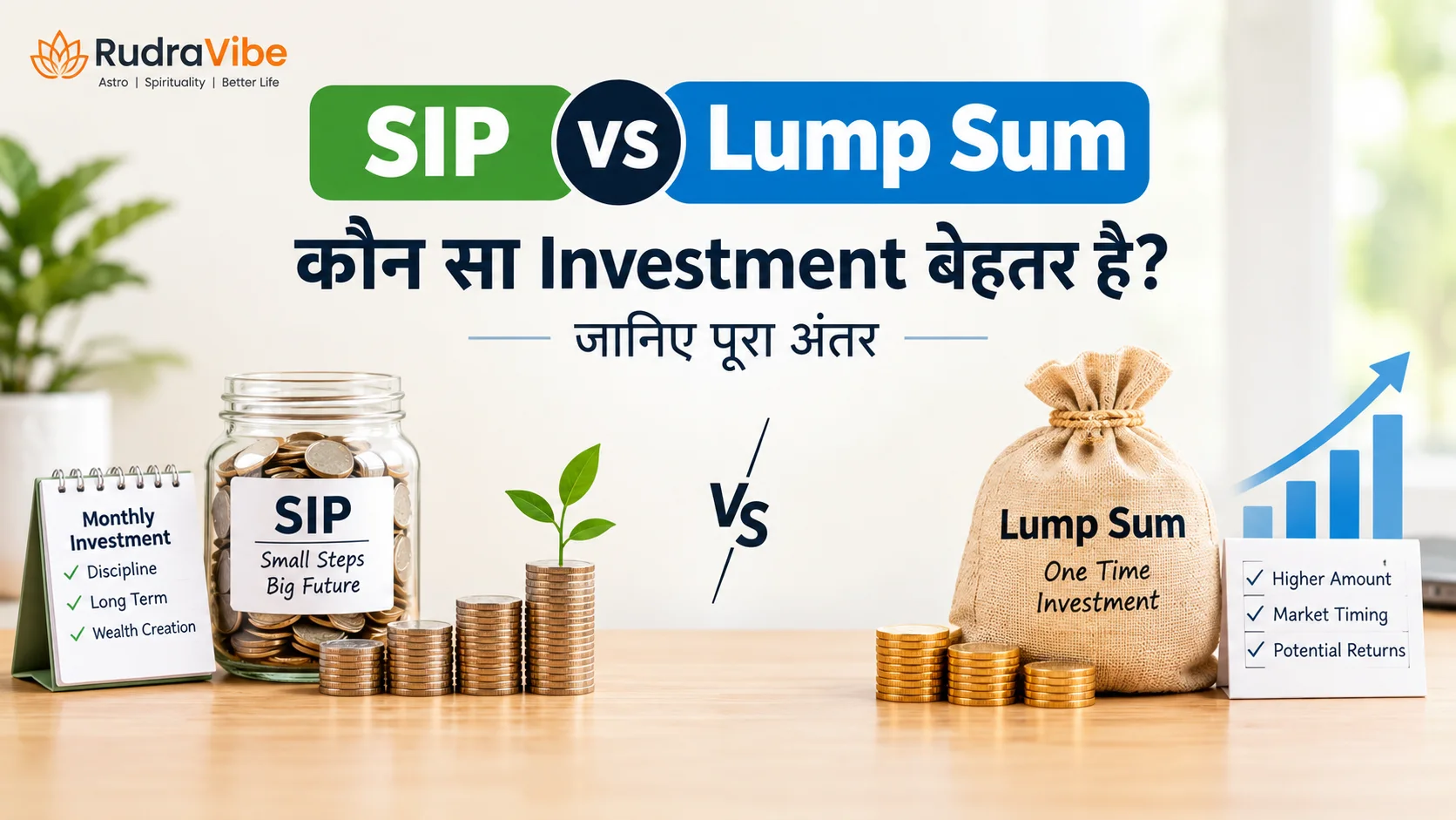 SIP vs Lump Sum investment comparison in Hindi